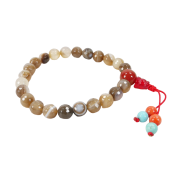 Bransoletka mala Agat 8 mm